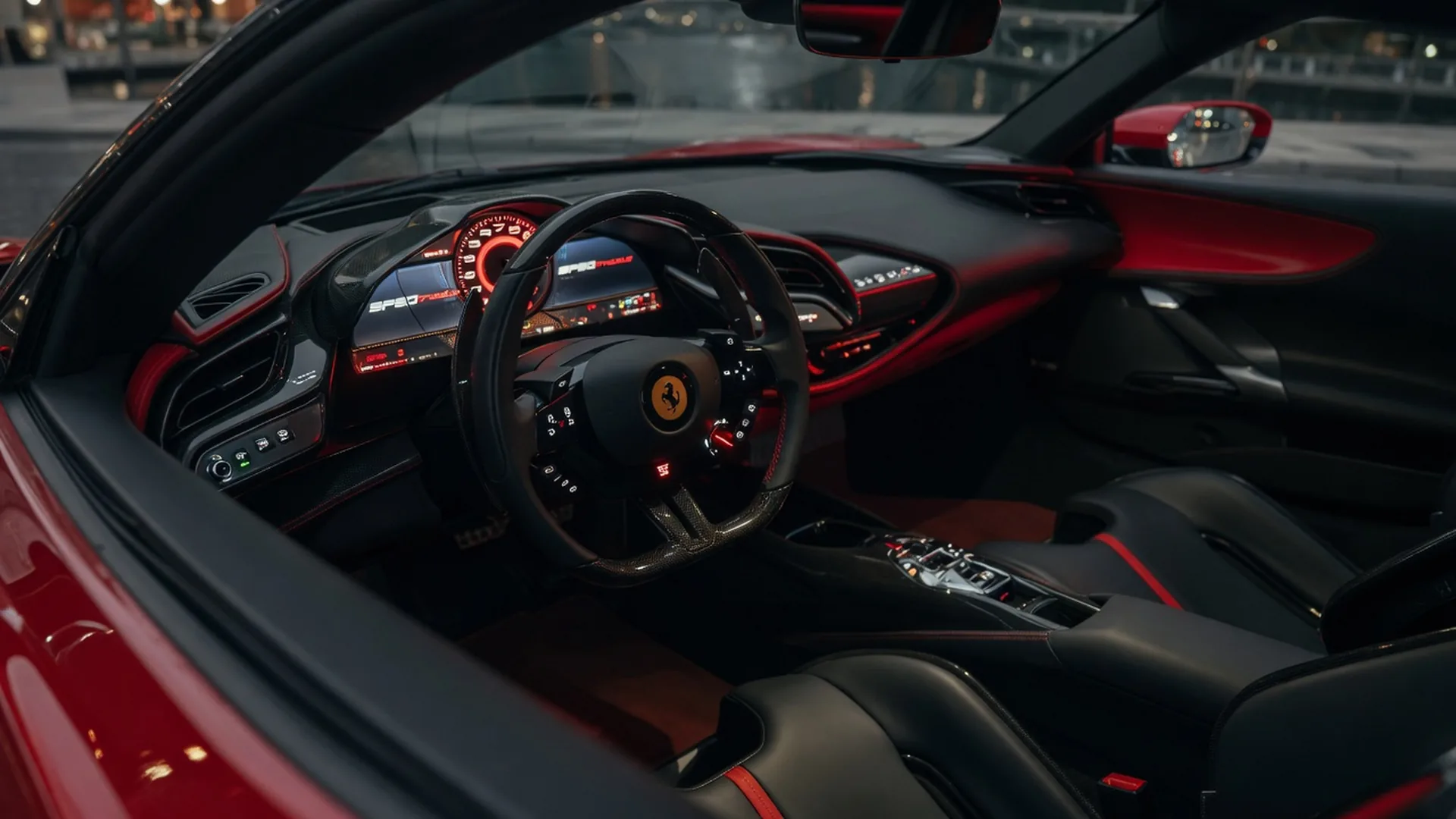 Ferrari SF90 Stradale view 3