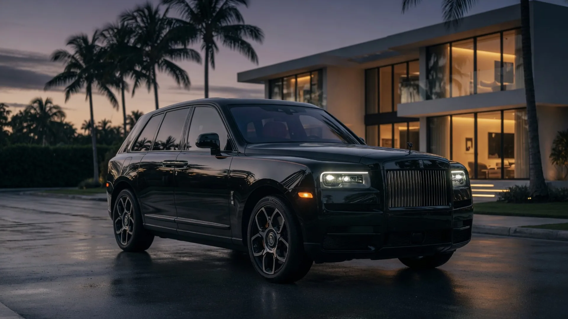 Rolls-Royce Cullinan luxury SUV rental in Miami